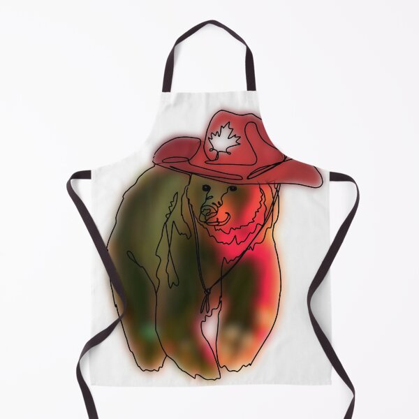 Item preview, Grizzly Bear in a Canadian Cowboy Hat – animalsinhats designed and sold by Ashley’sAnimalz.