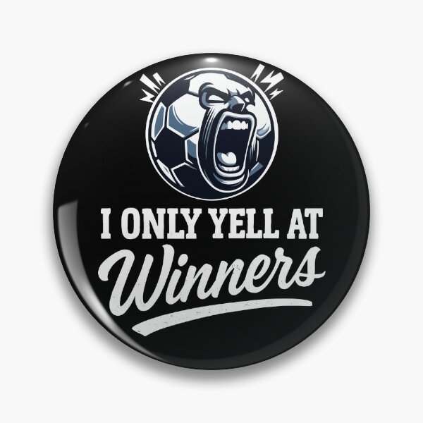 Item preview, I Only Yell at Winners Funny Soccer Coach Motivational Design	 designed and sold by Victor Shadehorn.