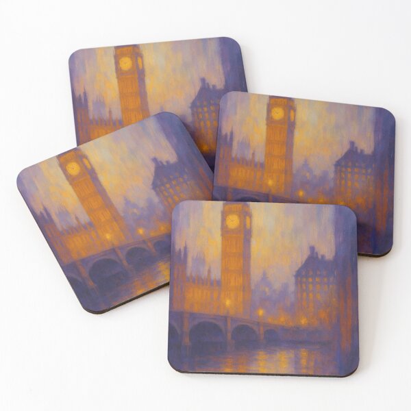 Item preview, Purple light over London designed and sold by Sigtrix.