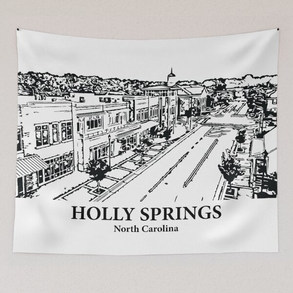 Item preview, Holly Springs - North Carolina designed and sold by Lakeric Cityscapes.
