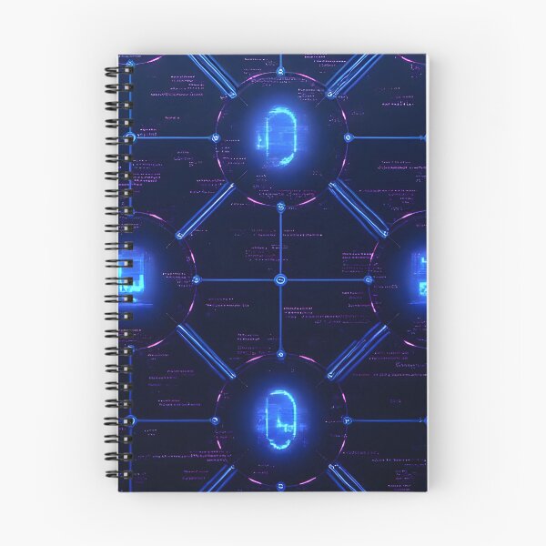 Item preview, Futuristic Blockchain Patterns designed and sold by David c.p JACQUEMET.