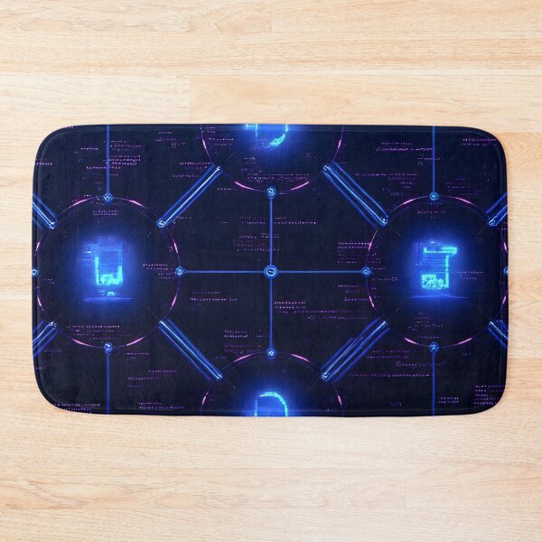 Item preview, Futuristic Blockchain Patterns designed and sold by David c.p JACQUEMET.