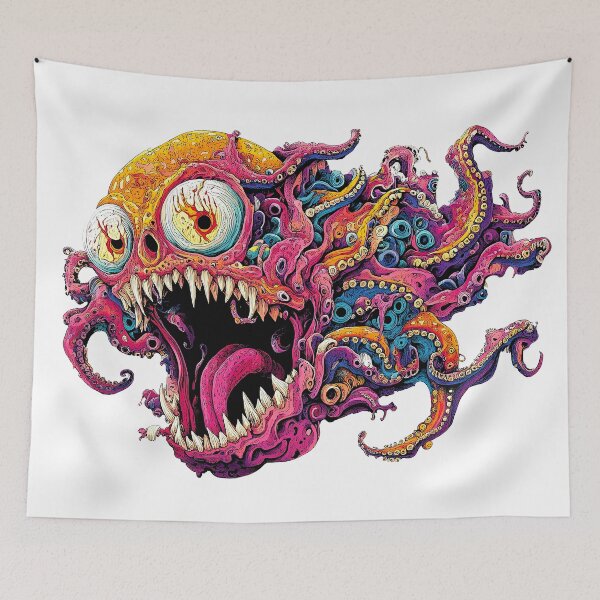 Item preview, Octopus Skull designed and sold by Type2Design.