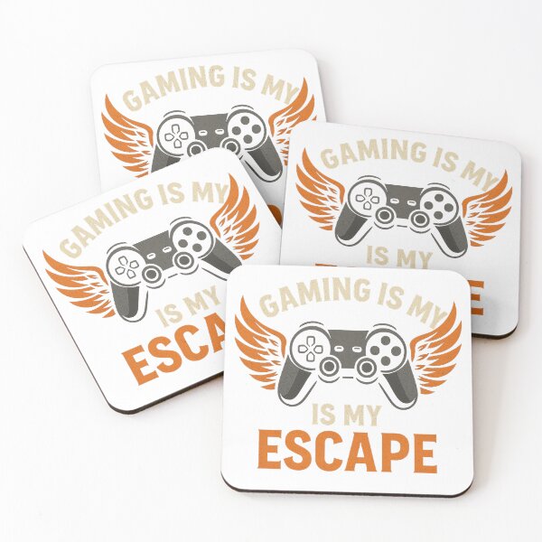 Item preview, Gaming Is My Escape – Freedom Through Play designed and sold by PastimeMastery.