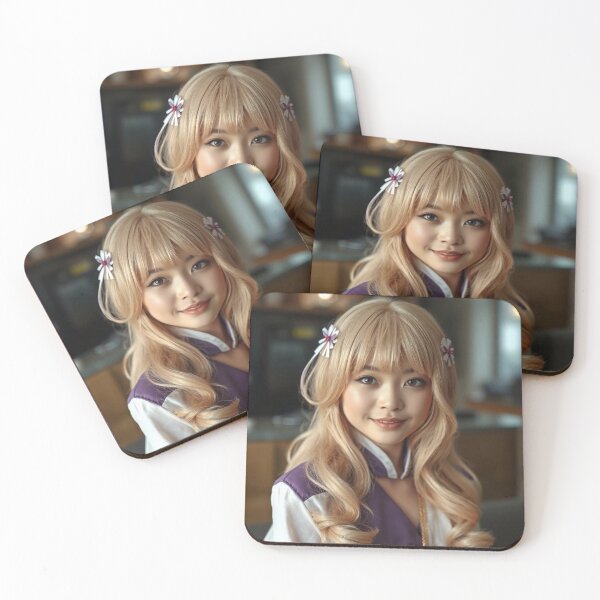 Item preview, Cute Blonde Asian Geisha designed and sold by MissSaylor.