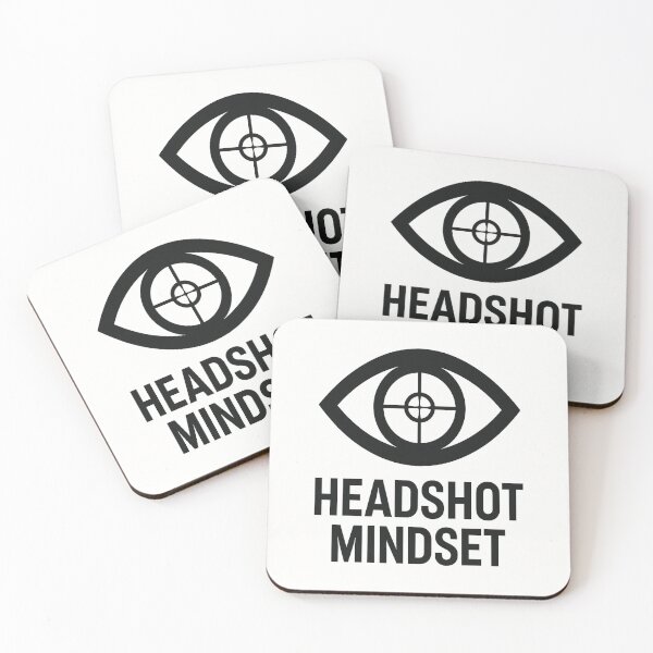 Item preview, Headshot Mindset – Precision Gamer Style designed and sold by PastimeMastery.