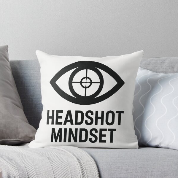Item preview, Headshot Mindset – Precision Gamer Style designed and sold by PastimeMastery.