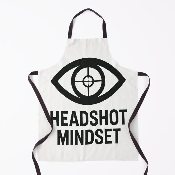 Item preview, Headshot Mindset – Precision Gamer Style designed and sold by PastimeMastery.