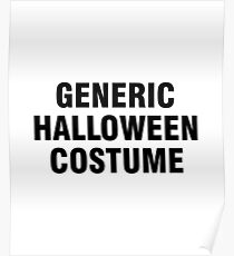 Generic Halloween costume Poster
