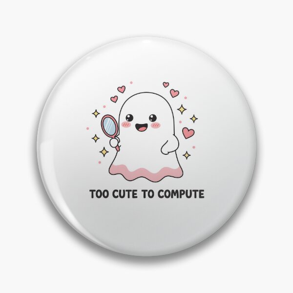 Item preview, Too Cute to Compute Ghost designed and sold by Arcane-Aesthete.