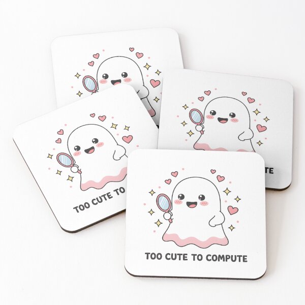 Item preview, Too Cute to Compute Ghost designed and sold by Arcane-Aesthete.
