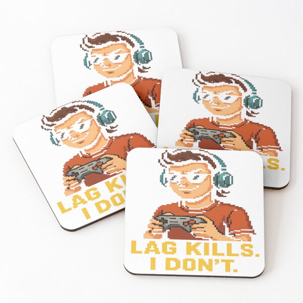 Item preview, Lag Kills. I Don’t. – Retro Pixel Gamer designed and sold by PastimeMastery.