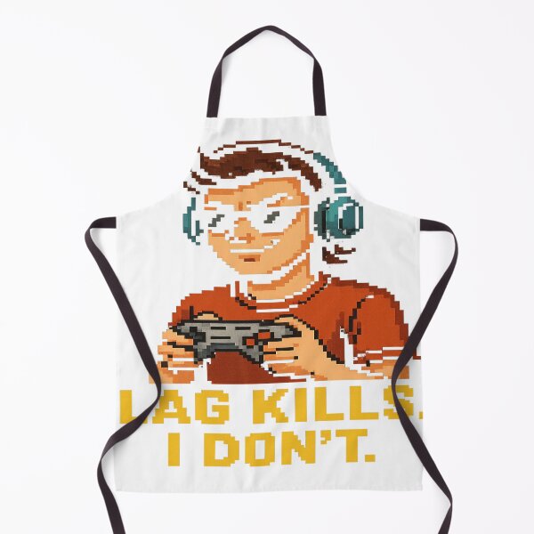 Item preview, Lag Kills. I Don’t. – Retro Pixel Gamer designed and sold by PastimeMastery.