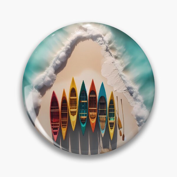 Item preview, Beached Canoes designed and sold by Vibranta Studio.