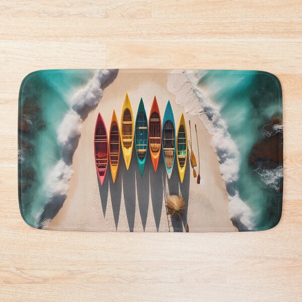 Item preview, Beached Canoes designed and sold by Vibranta Studio.
