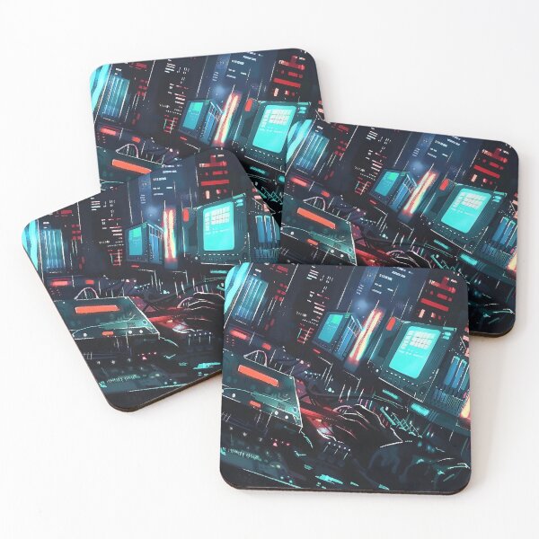 Item preview, This 3D rendered image showcases a visually striking, abstract pattern of futuristic. designed and sold by CheerForGoods.
