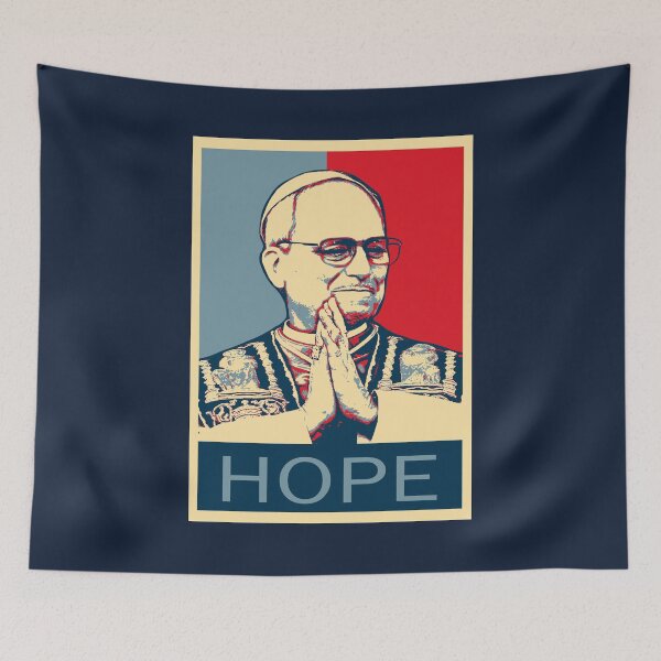 Item preview, Pope Leo XIV - Hope poster designed and sold by ValentinaHramov.