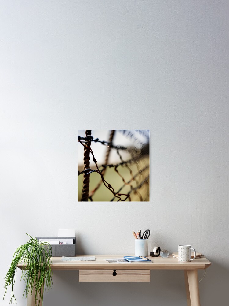 Thumbnail 2 of 3, Poster, Barbed wire designed and sold by RAISC.