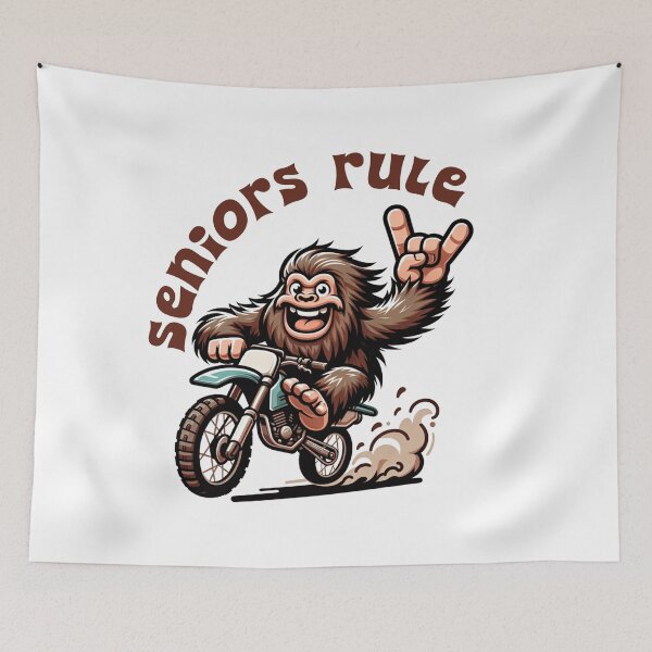 Item preview, Seniors Rule  designed and sold by BassHeadMomma.