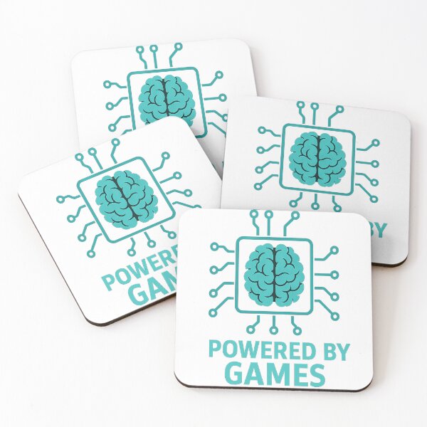 Item preview, Powered by Games – Neural Gamer Chip Design designed and sold by PastimeMastery.