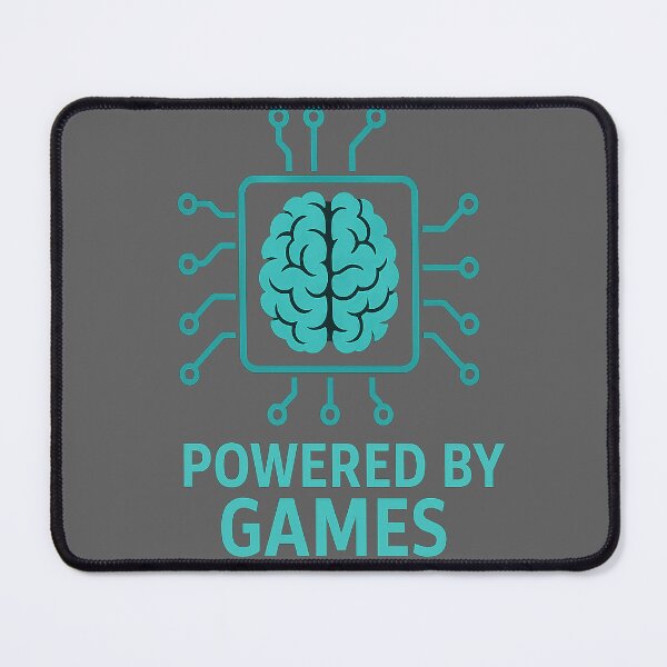 Item preview, Powered by Games – Neural Gamer Chip Design designed and sold by PastimeMastery.