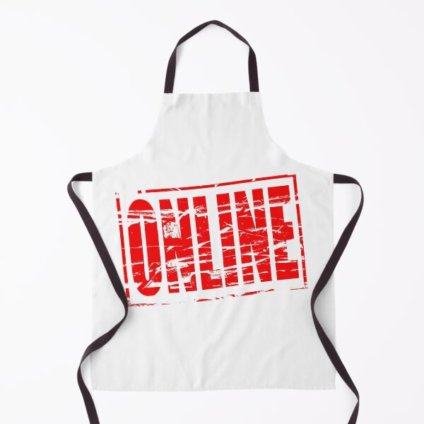 Item preview, Red rubber stamp effect - Online. designed and sold by funkyworm.