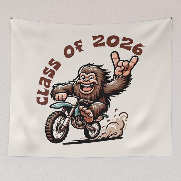 Item preview, Sasquatch Senior Class of 2026 designed and sold by BassHeadMomma.