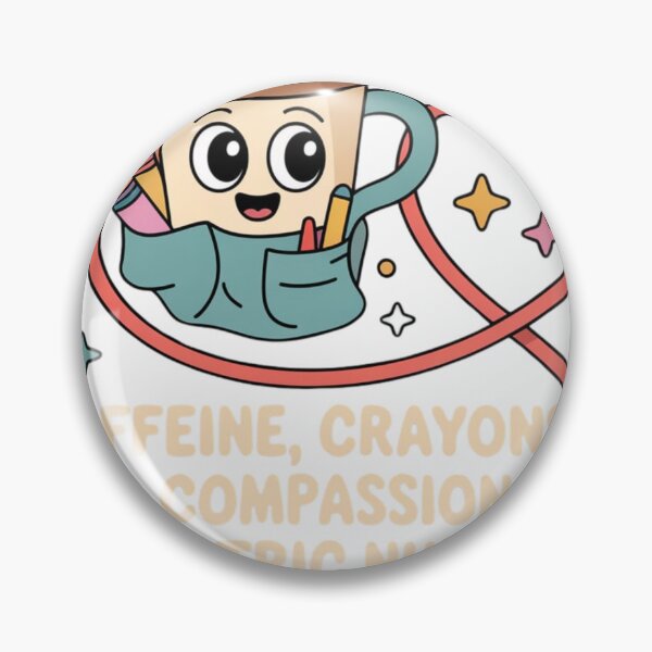 Item preview, Caffeine, Crayons & Compassion – Pediatric Nurse Mode On designed and sold by Giuggimade.