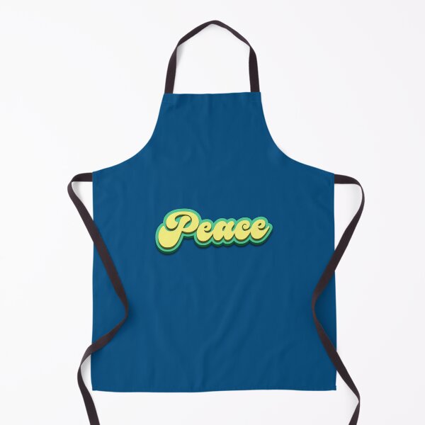 Item preview, Peace Typography Design: Vibrant Green and Yellow Harmony designed and sold by trepiu.