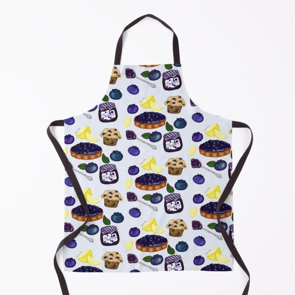 Item preview, Blueberry Baked Good Pattern designed and sold by Tres Corda Designs.