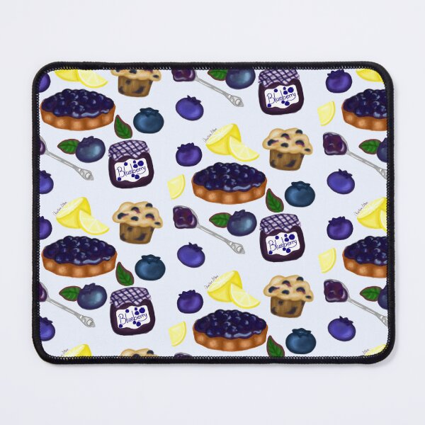 Item preview, Blueberry Baked Good Pattern designed and sold by Tres Corda Designs.