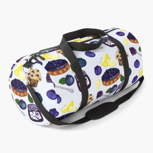 Item preview, Blueberry Baked Good Pattern designed and sold by Tres Corda Designs.