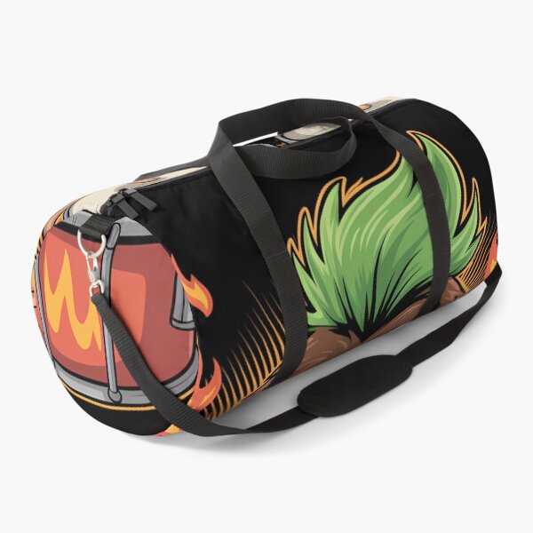 Item preview, Drum Like Hell – Cartoon Monkey Drummer on Fire designed and sold by AP_1979.