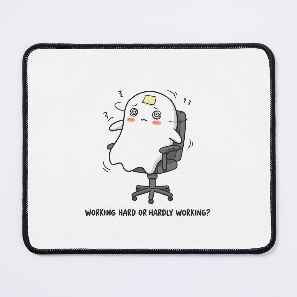 Item preview, Working Hard or Hardly Working Ghost designed and sold by Arcane-Aesthete.