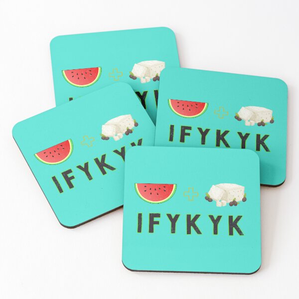Item preview, Watermelon and Feta – IFYKYK Greek Summer Vibes Tee designed and sold by Olive&Om.