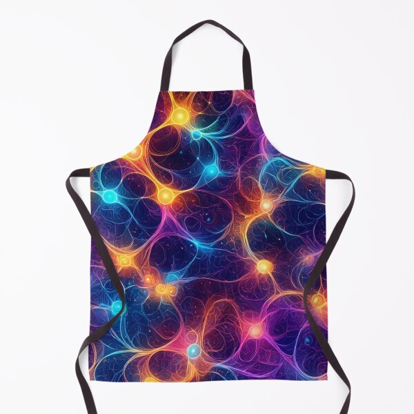 Item preview, Glowing Abstract Energy Network Vibrant Colorful Pattern designed and sold by Analog-attire.