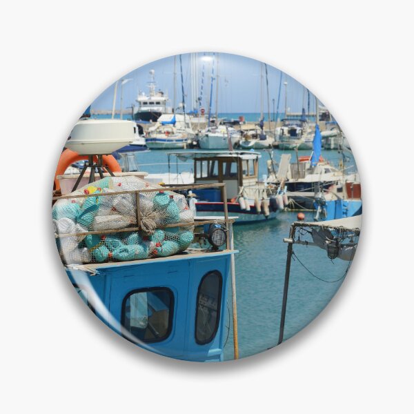 Item preview, Crete, Greece, Boats in the port of Chania designed and sold by studio838.