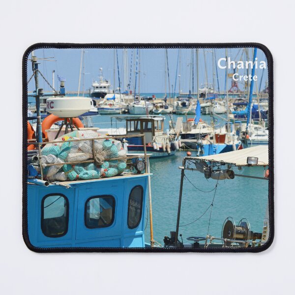 Item preview, Crete, Greece, Boats in the port of Chania designed and sold by studio838.