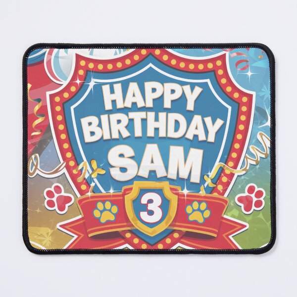 Item preview, Sam's 3rd Birthday designed and sold by whatifsticks.