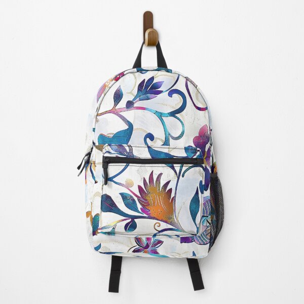 Item preview, Hand Painted Whimsical Watercolor Floral Textile Pattern designed and sold by CheerForGoods.