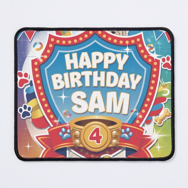 Item preview, Sam's 4th Birthday designed and sold by whatifsticks.