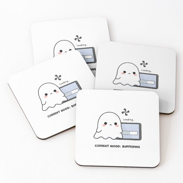 Item preview, Current Mood: Buffering Ghost designed and sold by Arcane-Aesthete.