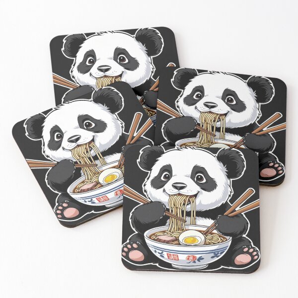 Item preview, Cute Panda Eating Noodles T-Shirt designed and sold by That90sGuyNZ.
