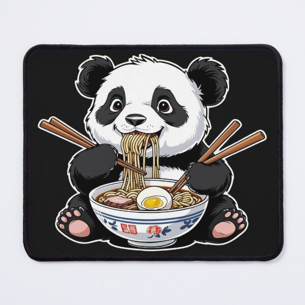 Item preview, Cute Panda Eating Noodles T-Shirt designed and sold by That90sGuyNZ.