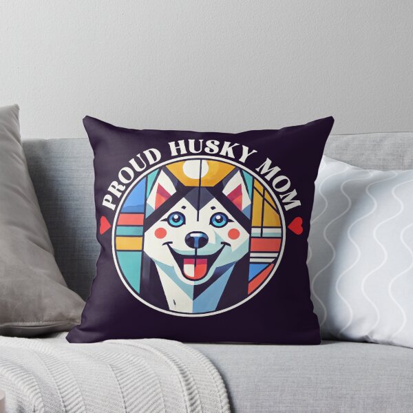 Item preview, Proud Husky Mom Colorful Pop Art Dog Lover Design	 designed and sold by Victor Shadehorn.