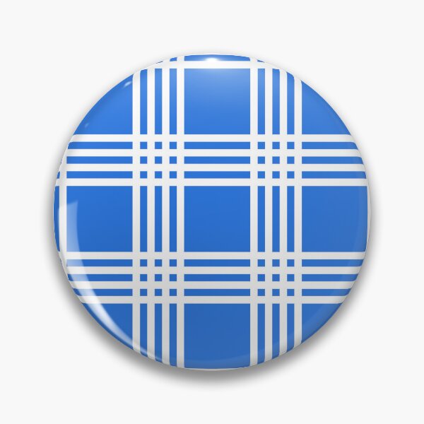Artikelvorschau, Cocktail Party Grid plaid Blue white entworfen und verkauft von Designsbyluzia.