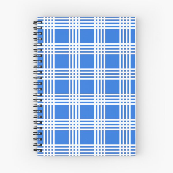 Item preview, Cocktail Party Grid plaid Blue white designed and sold by Designsbyluzia.