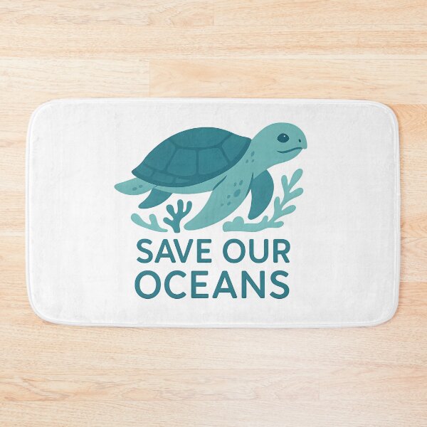 Item preview, Save Our Oceans - Turtle designed and sold by AlphaAutomation.
