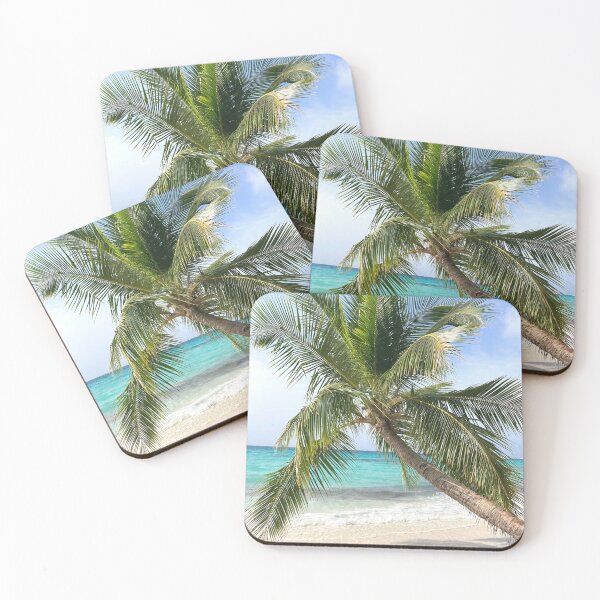 Item preview, Tropical Palm Tree at the Beach designed and sold by Art by Kristie.