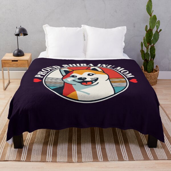 Item preview, Proud Shiba Inu Mom Colorful Pop Art Dog Lover Design designed and sold by Victor Shadehorn.